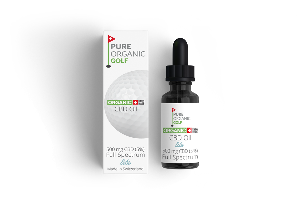 golfers cbd oil LITE 500mg 5%