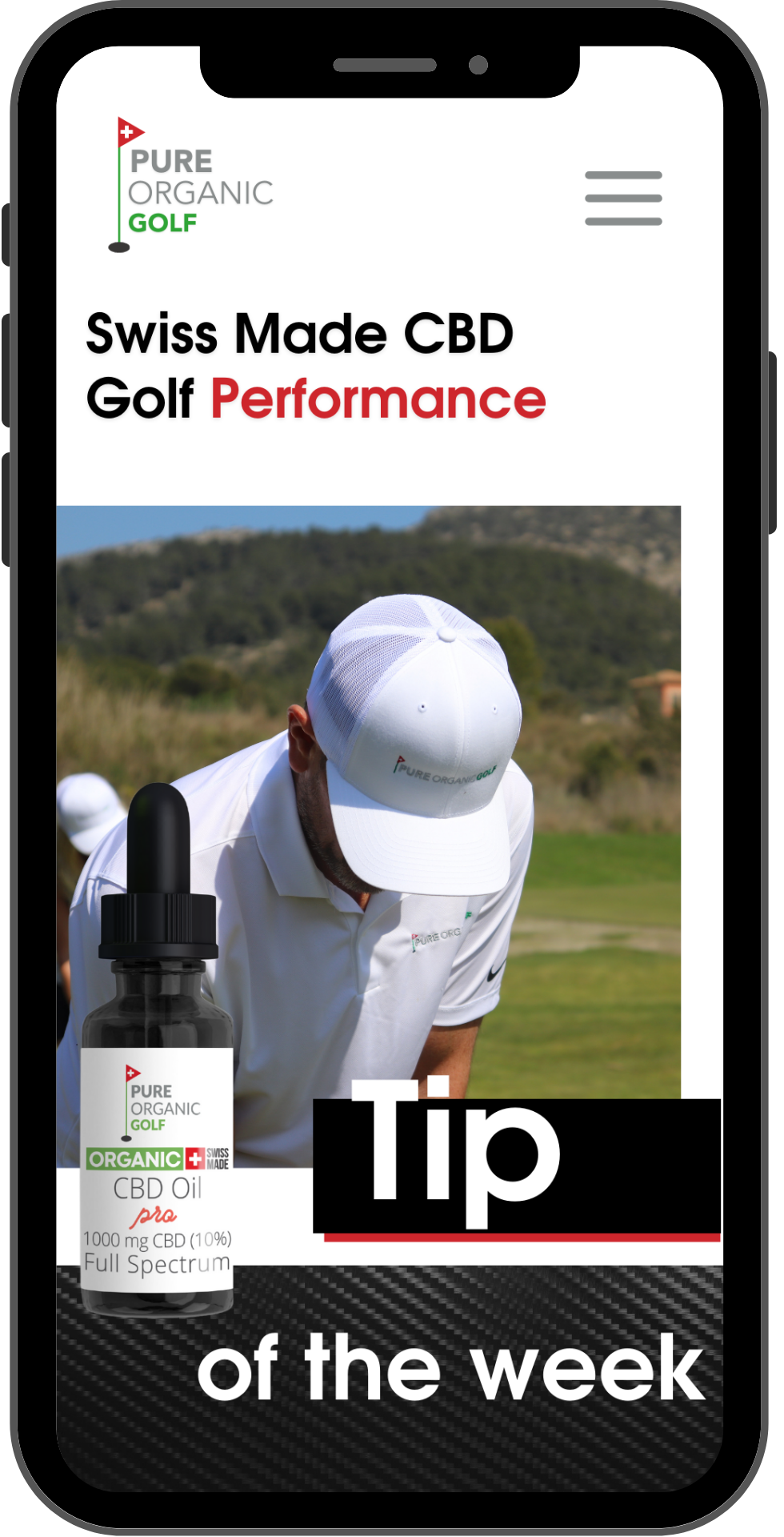 CBD Golf App
